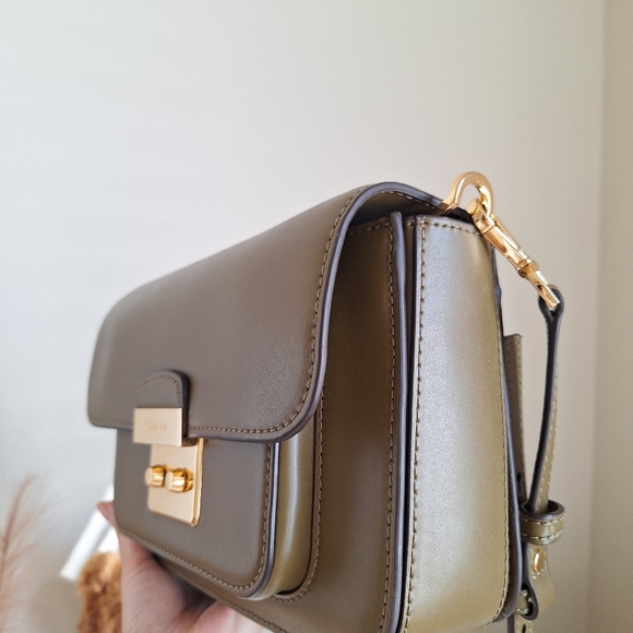 NWT Michael Michael Kors Sloan Editor Shoulder Bag Juniper Two Shoulder Strap - Picture 4 of 8